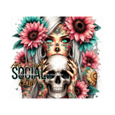 Social Club 20oz Skinny Tumbler Printed Paper