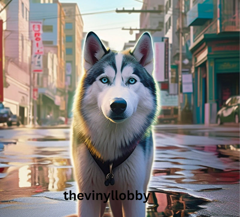 3D Husky 20oz Skinny Tumbler Printed Paper