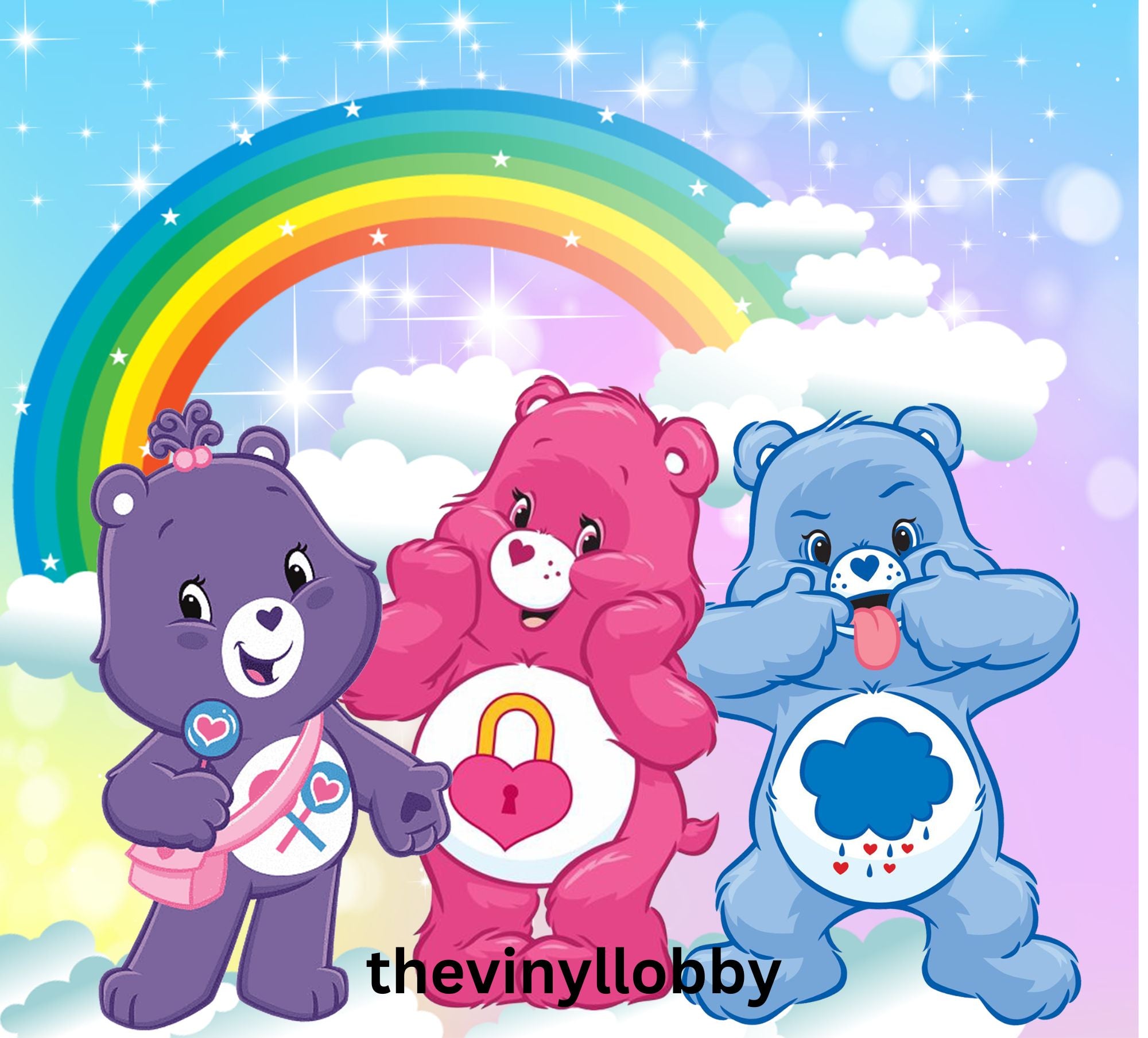 3 Bears 20oz Skinny Tumbler Printed Paper