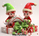 3D Sublimation Paper for 20oz Tumbler - Christmas Elves
