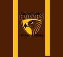 AFL Football Hawthorn 20oz Tumbler and Square Coaster Print