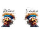 Crazy Chicken Printed Sublimation Paper for 11oz mug.