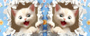 3D Happy Kitten Sublimation Paper for 11oz mug
