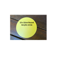 Round Acrylic 12cm Disc pack