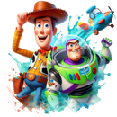 DTF Transfer Sheet - Toy Splash