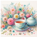 Tea Time 20oz Skinny Tumbler Printed Paper