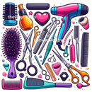 Hair Accessories 20oz Skinny Tumbler Printed Paper