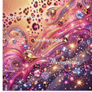 Leopard Splash 20oz Skinny Tumbler Printed Paper