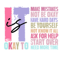 DTF Transfer Sheet - It's ok to make mistakes.