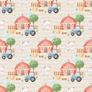 Farm House Sublimation Printed Paper