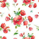 Large Poppies Sublimation Printed Paper