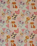 Faux Leather - Animal Love A4