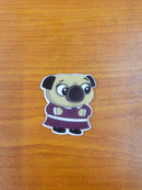 Flatback 1mm Acrylic -  Pug Dog