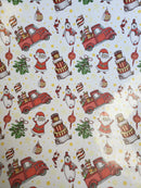 Christmas Santa Permanent Adhesive Vinyl