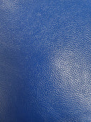 Faux Leather - Blue