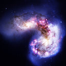 White Cloud Galaxy Sublimation Printed Paper