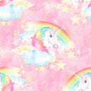Pink Unicorns Sublimation Printed Paper