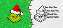 Grinch Hate Printed Sublimation Paper for 11oz mug