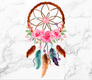 Marble Dreamcatcher 20oz Skinny Tumbler Printed Paper