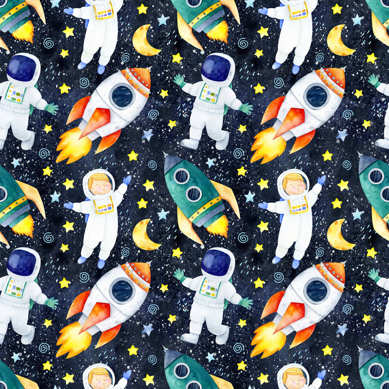 Astronauts Sublimation Printed Paper
