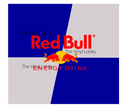 20oz Skinny Tumbler Printed Paper - Red Bull