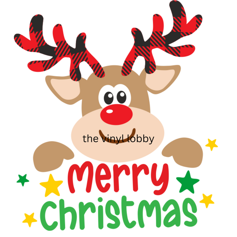 Merry Christmas Sublimation Print for kids t-shirts