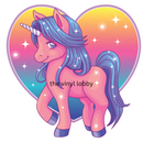 Unicorn Heart Sublimation Print for kids t-shirts