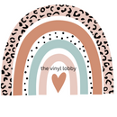 Leopard Rainbow Sublimation Print for kids t-shirts