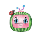 Melon Sublimation Print for kids t-shirts