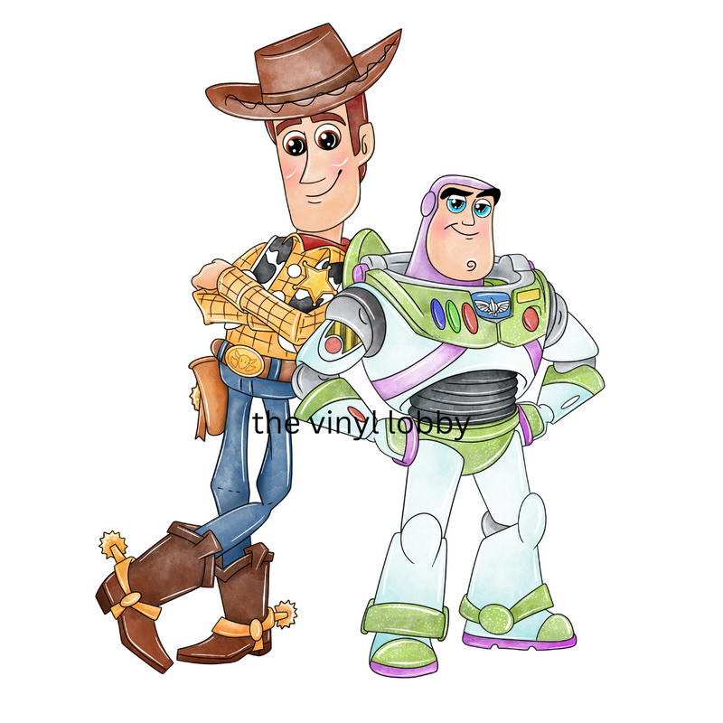 Woody Sublimation Print for kids t-shirts