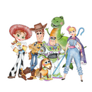 Toys Sublimation Print for kids t-shirts