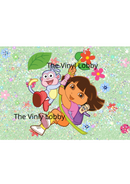 12oz Sublimation Flip Top Water Bottle Print - Dorra