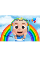 12oz Sublimation Flip Top Water Bottle Print - Rainbow JJ