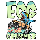 Egg Crusher Sublimation Print for kids t-shirts