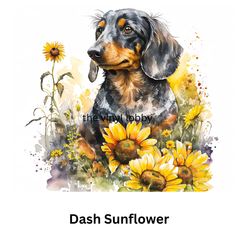 Dach Sunflower 20oz Skinny Tumbler Printed Paper