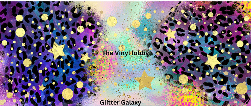 Glitter Galaxy printed Sublimation Paper for 11oz mug