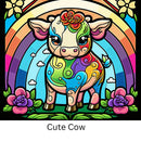 Cute Cow 20oz Skinny Tumbler Printed Paper