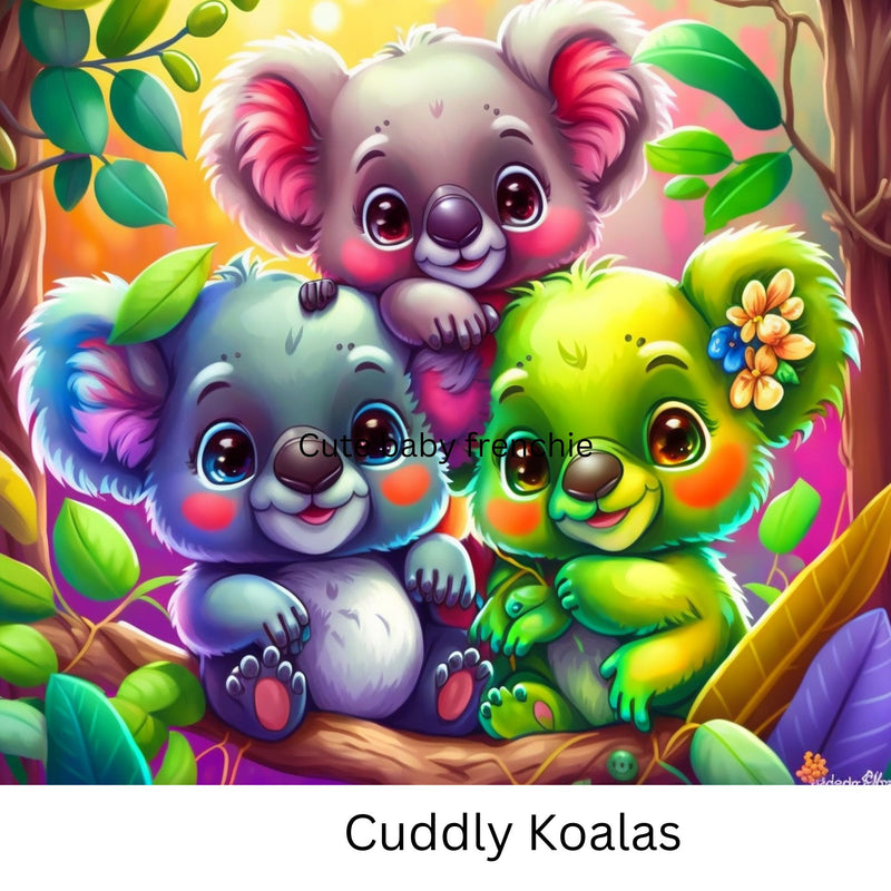 Cuddly Koalas 20oz Skinny Tumbler Printed Paper