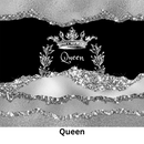 Queen 20oz Skinny Tumbler Printed Paper