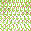 Green Dinosaurs Sublimation Printed Paper