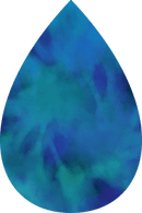 Blue Tie-Dye Sublimation Tear Drop Earring Prints 20 prints per page