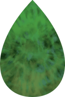 Green Tie-Dye Sublimation Tear Drop Earring Prints 20 prints per page