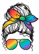 Rainbow Bun Printed Sublimation Paper mug Print