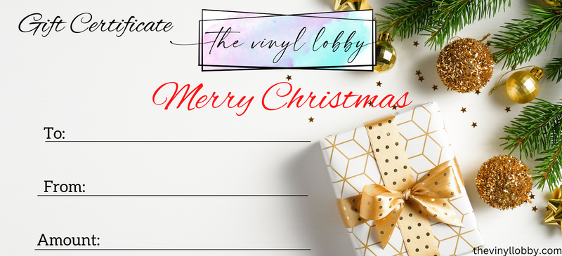 Merry Christmas Gift Certificate