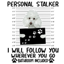 Jail House Poodle Printed Sublimation Paper for 11oz mug