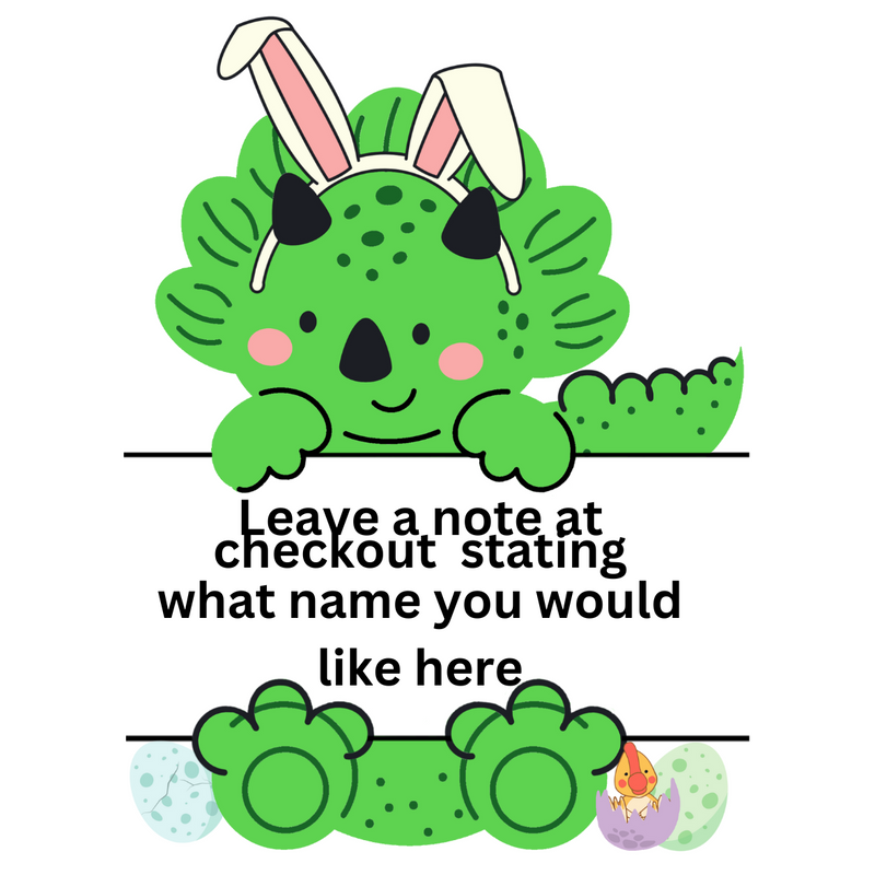 Dino Easter Sublimation Print for kids t-shirts
