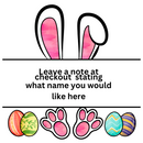 Girl Easter Sublimation Print for kids t-shirts