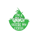 Before My Coffee Printed Sublimation Paper for 11oz mug