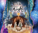 Holy Night 20oz Skinny Tumbler Printed Paper