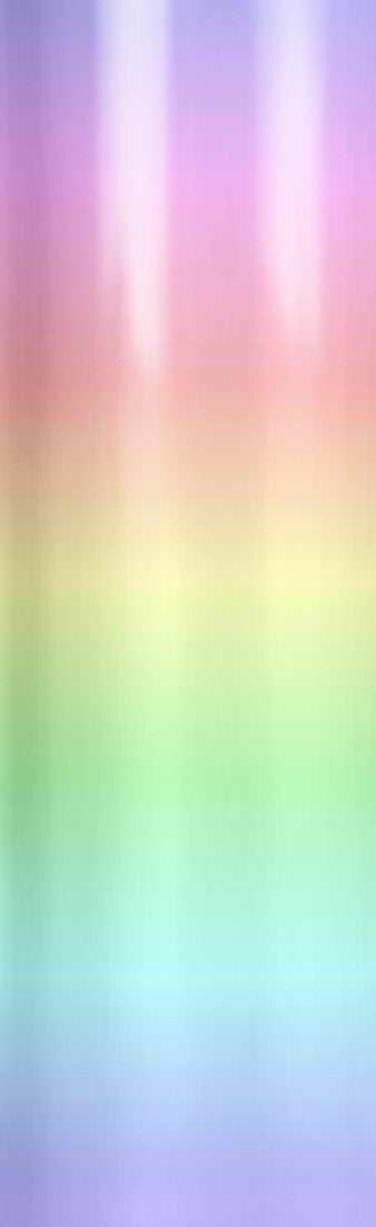 20oz Skinny Tumbler Printed Paper - Pastel Rainbow
